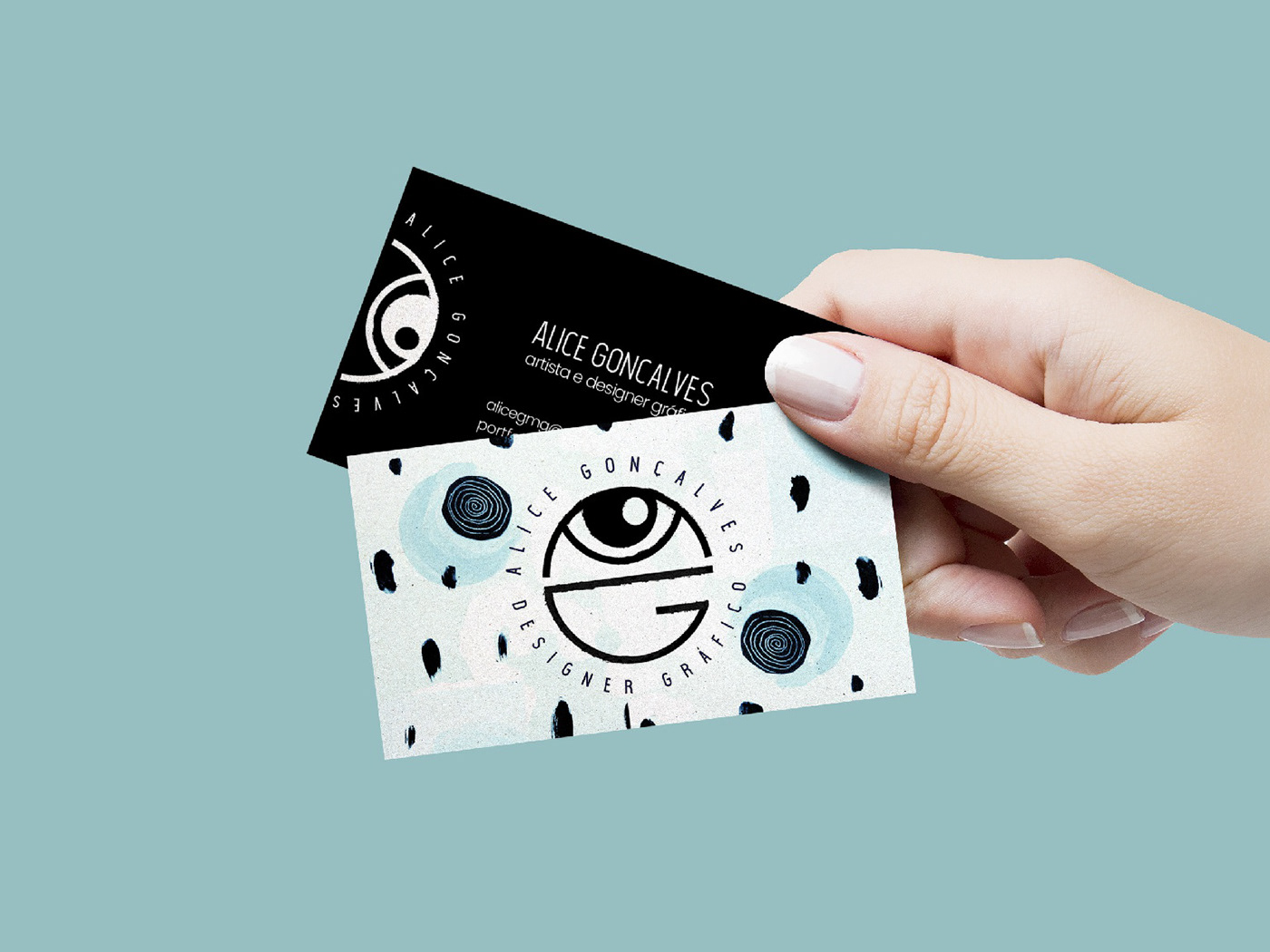 Marca pessoal identidade visual olho eye design gráfico designer gráfico UEMG logo representação técnica rtIII