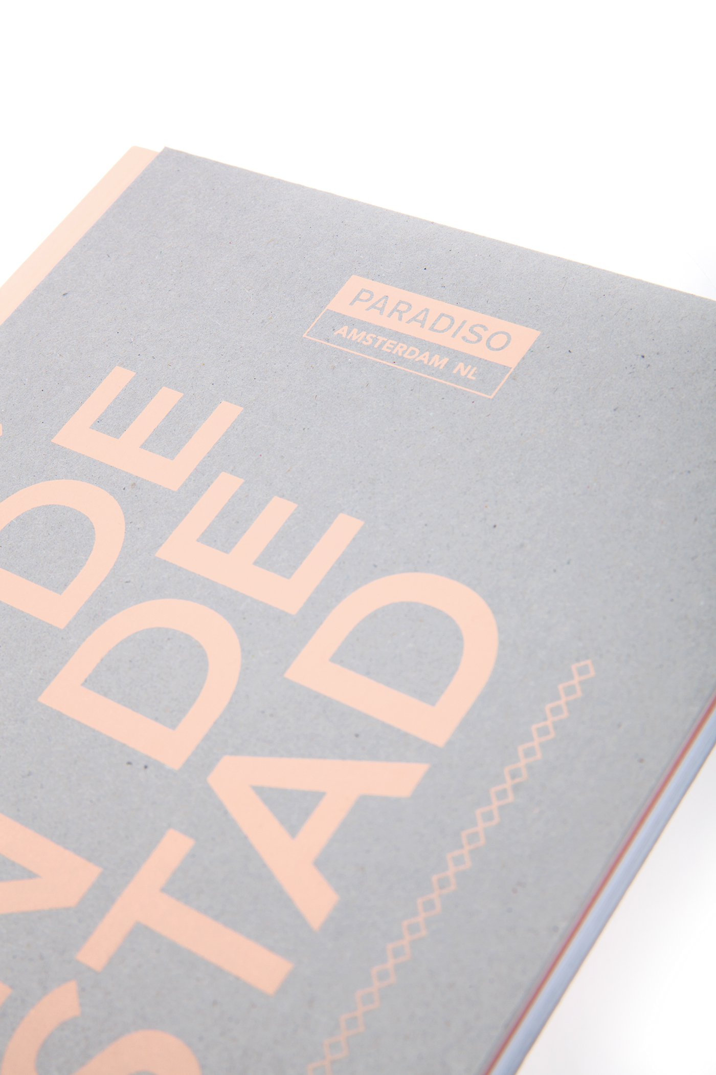 book design Paradiso editorial liefde in de stad