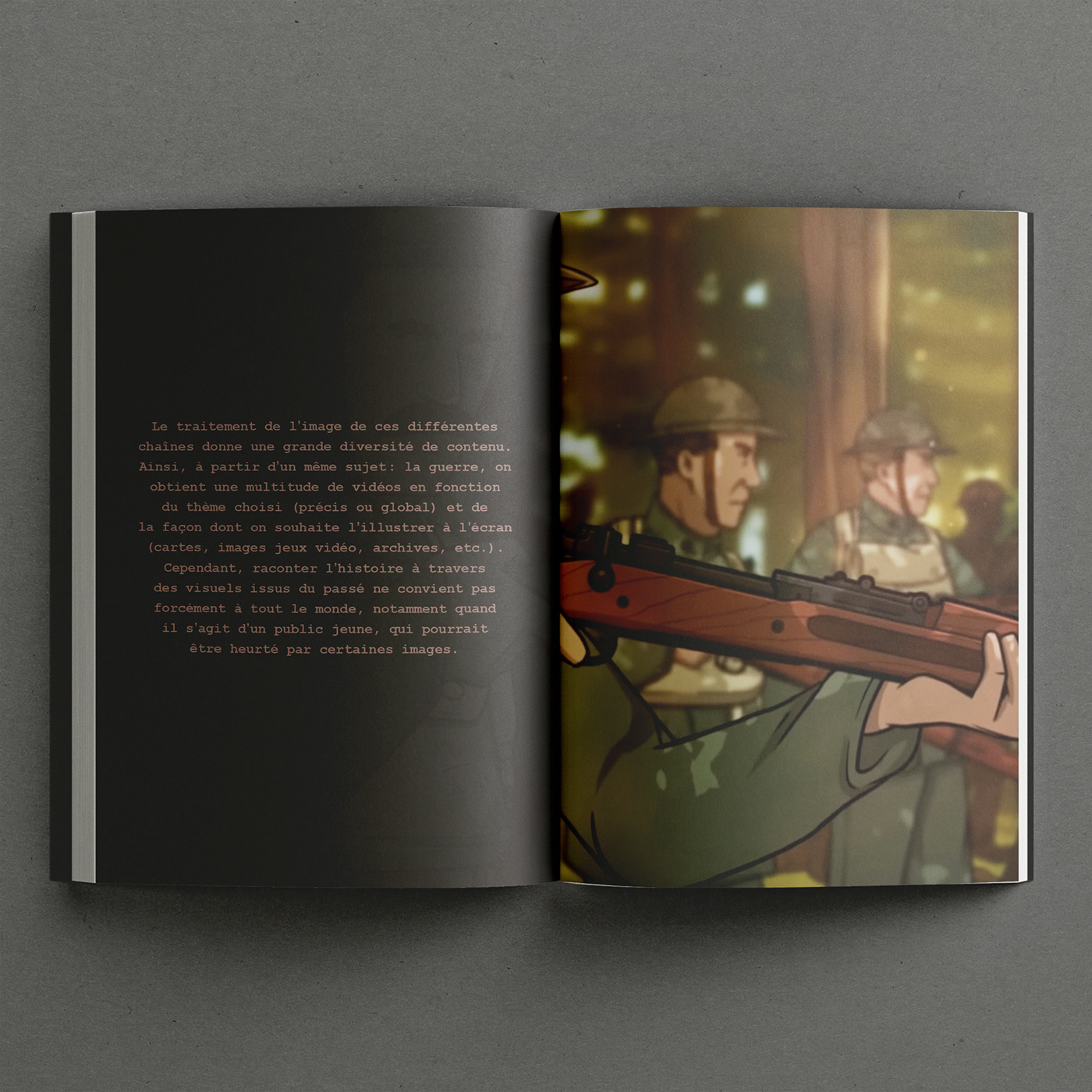 design graphic design  art direction  edition print history design editorial world war 1