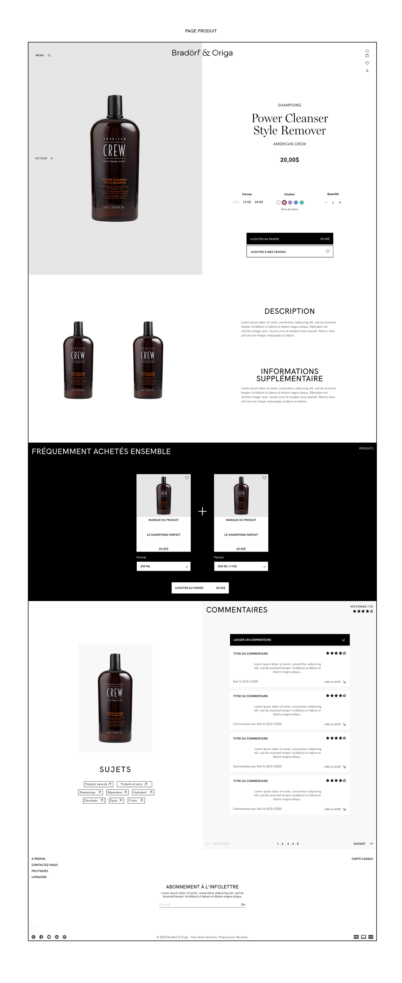 design Fashion  hair interaction Interface UI ux Website