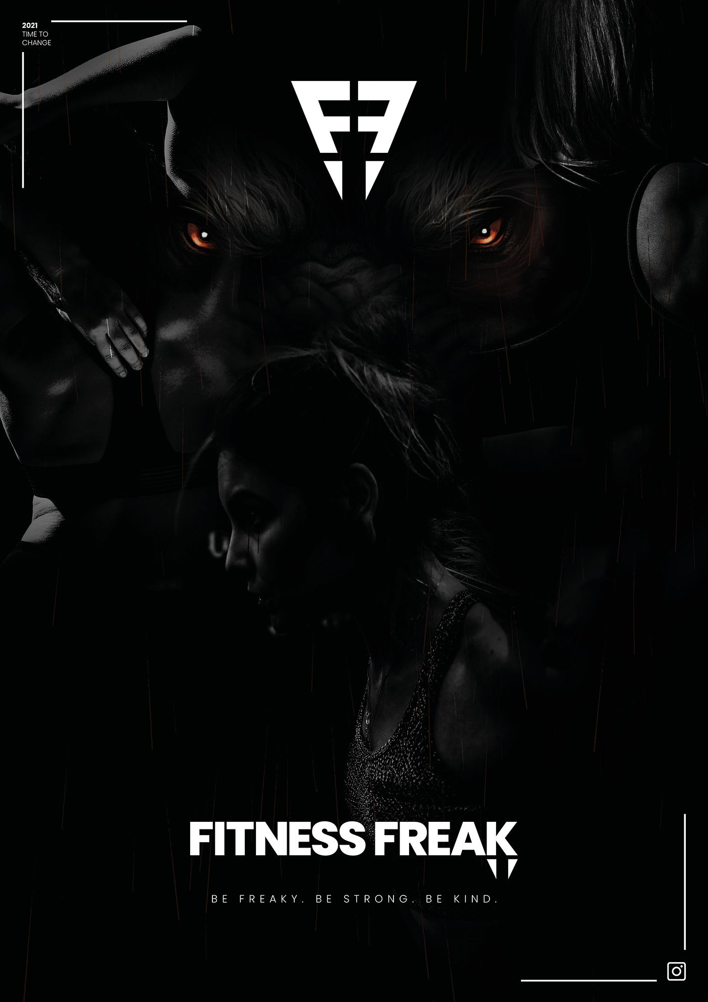 branding  Fashion  fitness gym monster store wellbeing