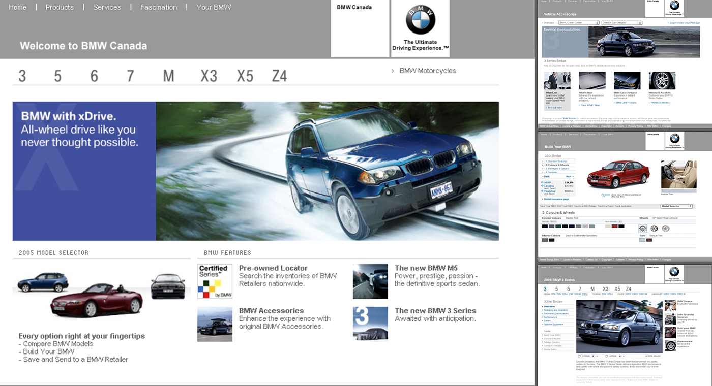 BMW online Website