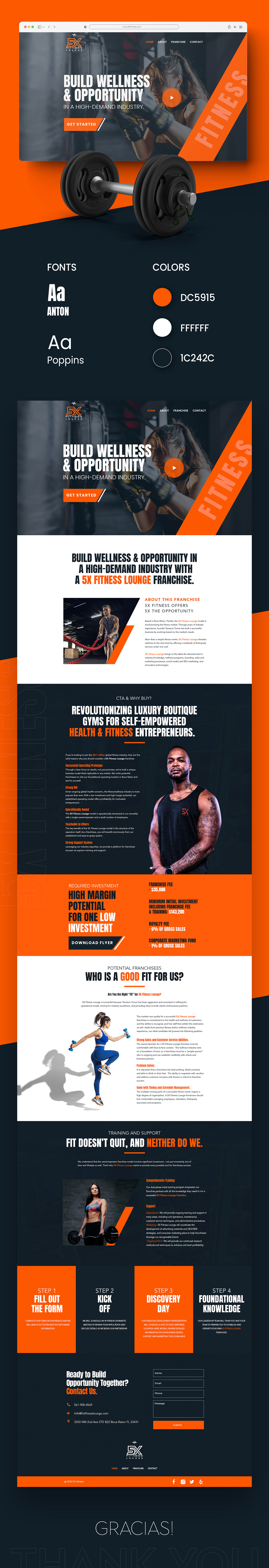 fitness gym gym logo landing page sport ui design UI/UX Web Web Design  workout