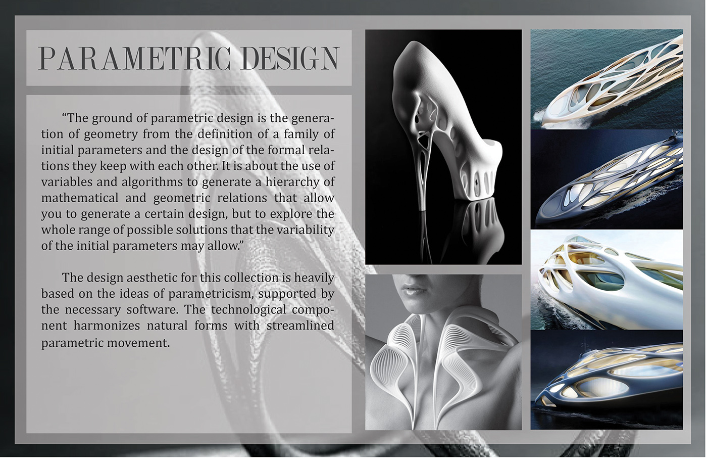 Technology Nature jewelry design Collection senior 3d printing