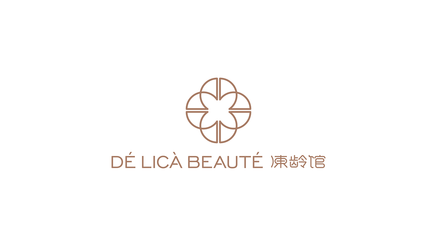 美容 beauty skin care Cosmetic logo 标志 商标 VI vis