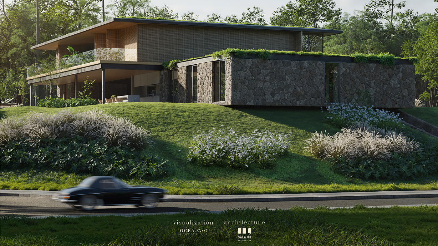 3D architecture architecture design archviz CGI corona design house Render visualization