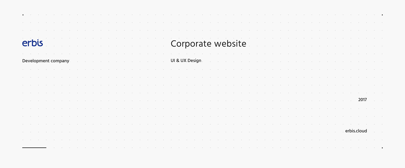 UI ux Web site development IT Technology corporate