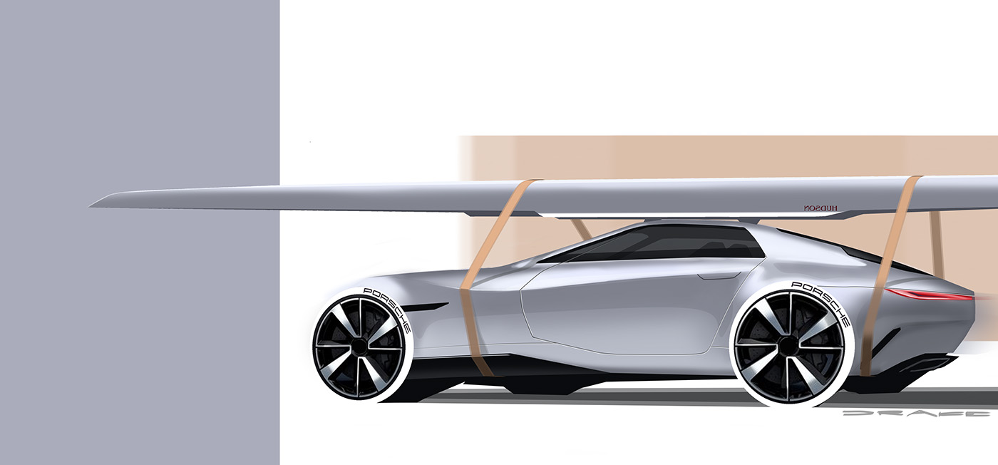 automotive   automotivedesign transportation Desgin sketch sketchbook Render photoshop concept Transportation Design