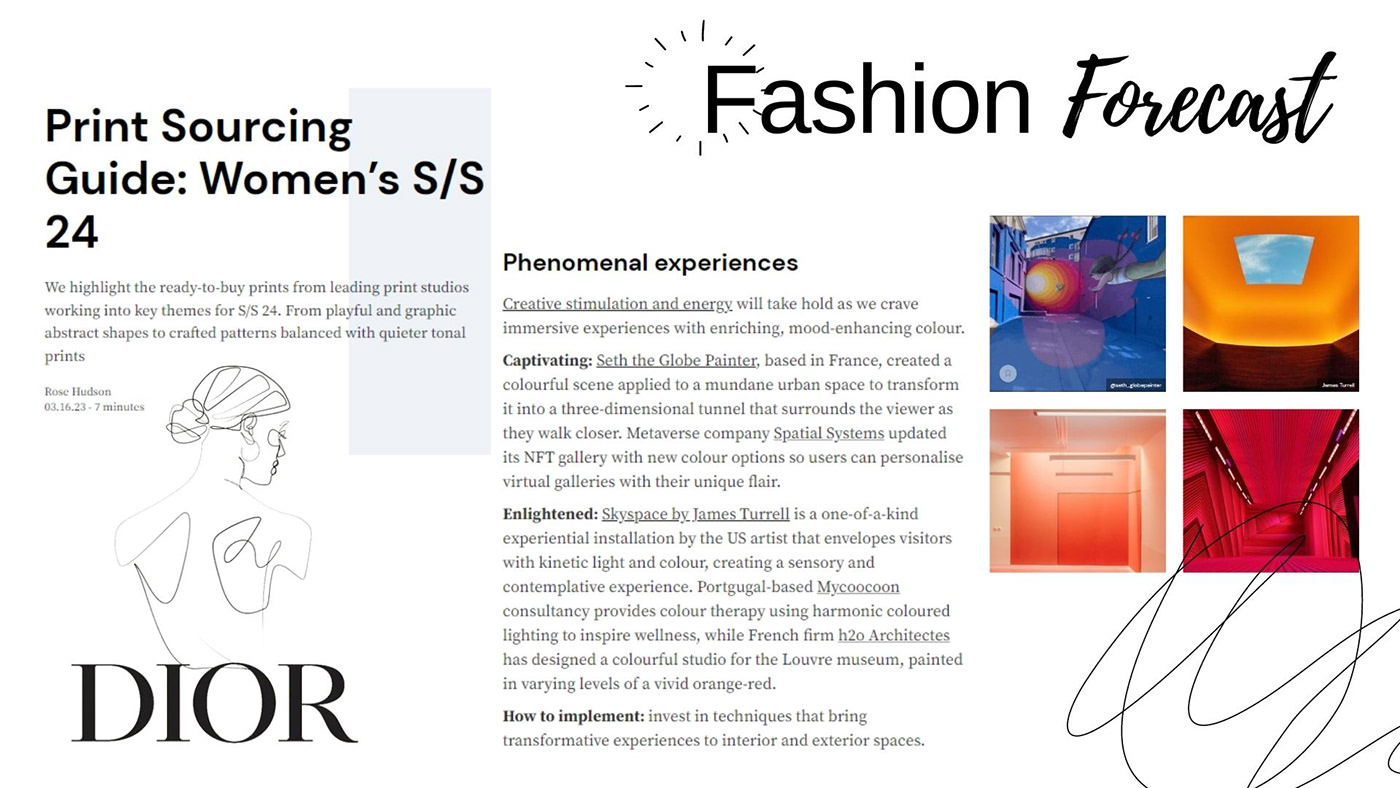 brand study design process Dior fashion collection fashion design fashion illustration Flats moodboard portfolio research