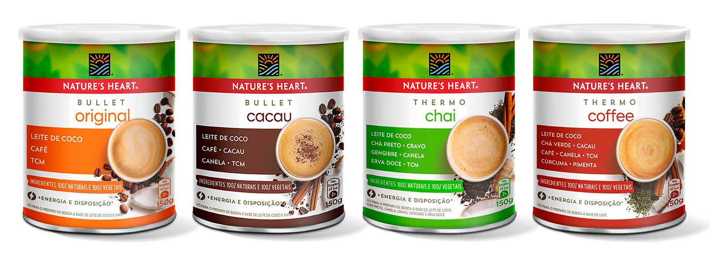 cafe Coffee Digital Art  Food  foodstyling NATURE'S HEART Packaging Photography 