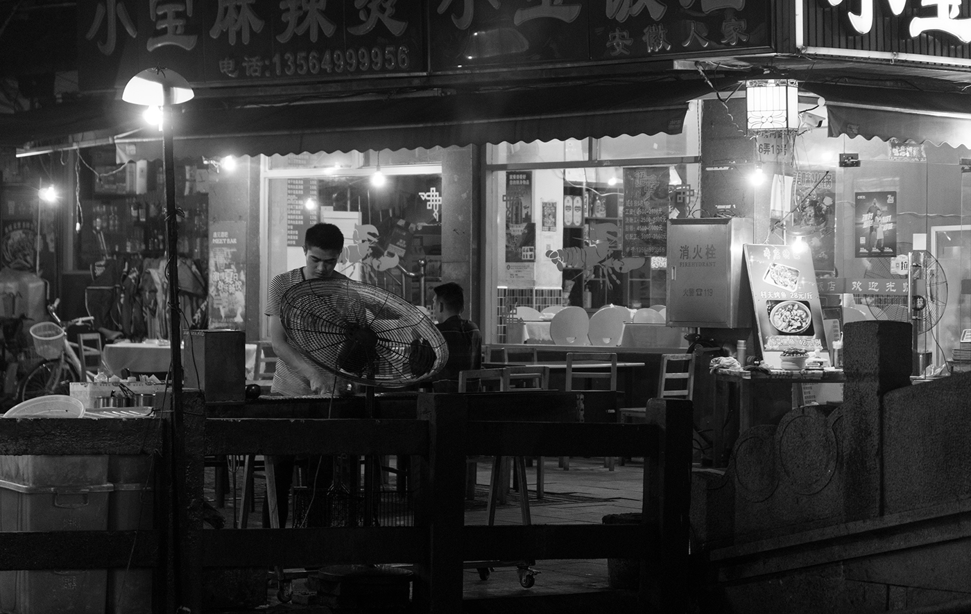Street street photography Black&white china cuilture