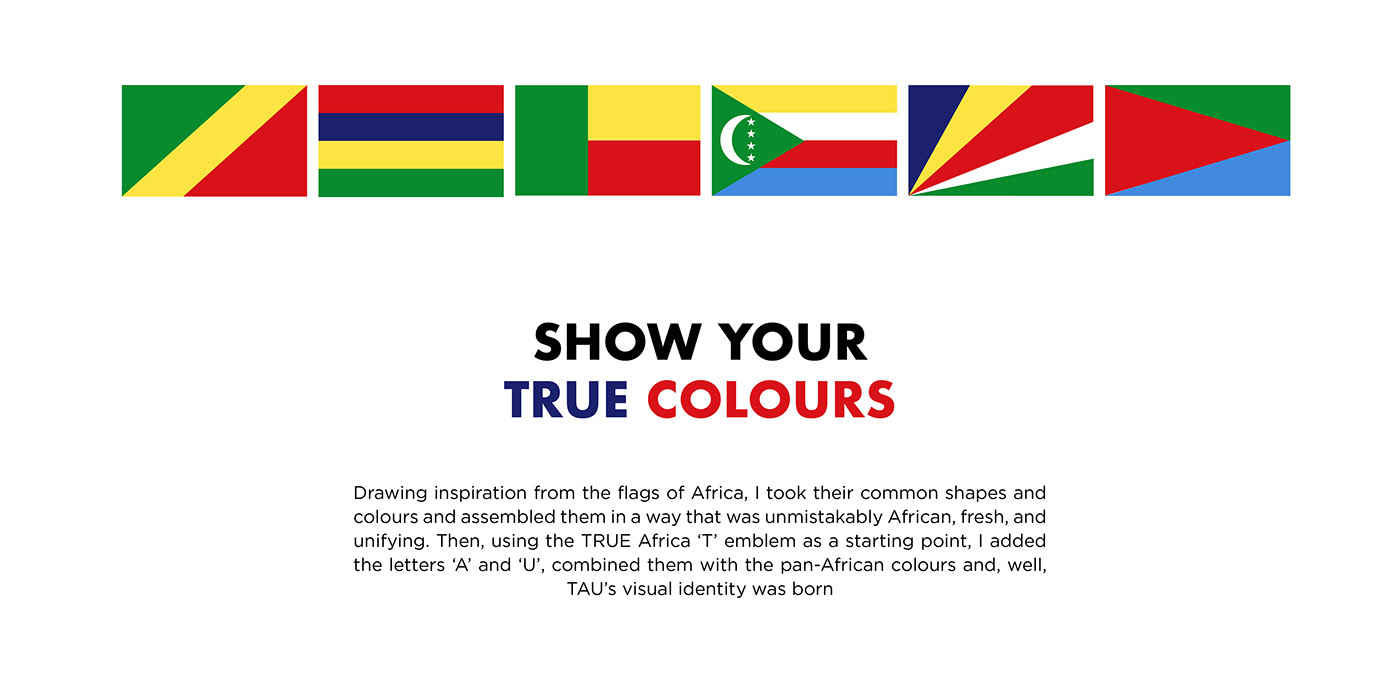 africa bold brand identity branding  Colourful  learning logo pan-african University visual identity