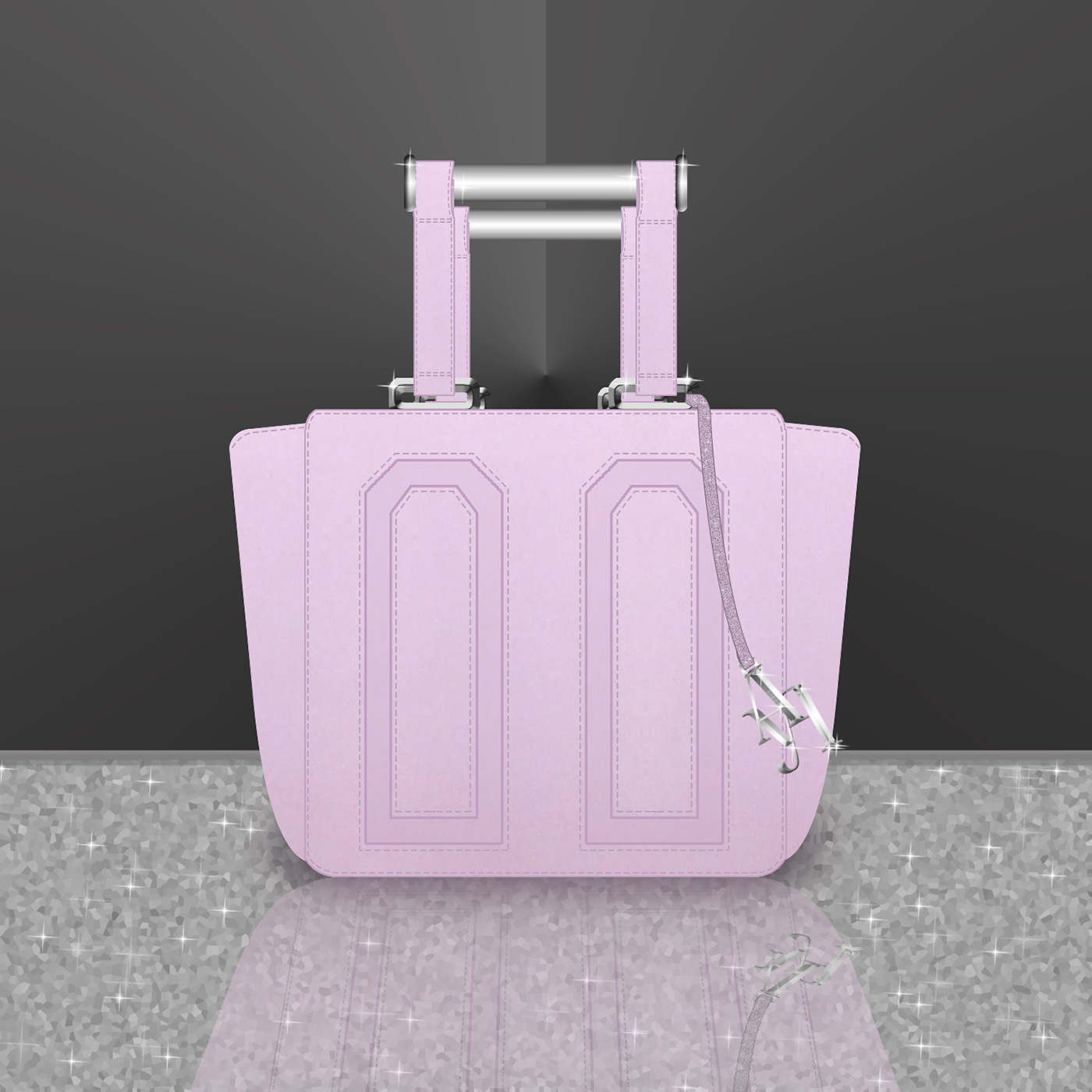 accessories chic Fashion  handbag handmade highed ILLUSTRATION  Illustrator photoshop trend