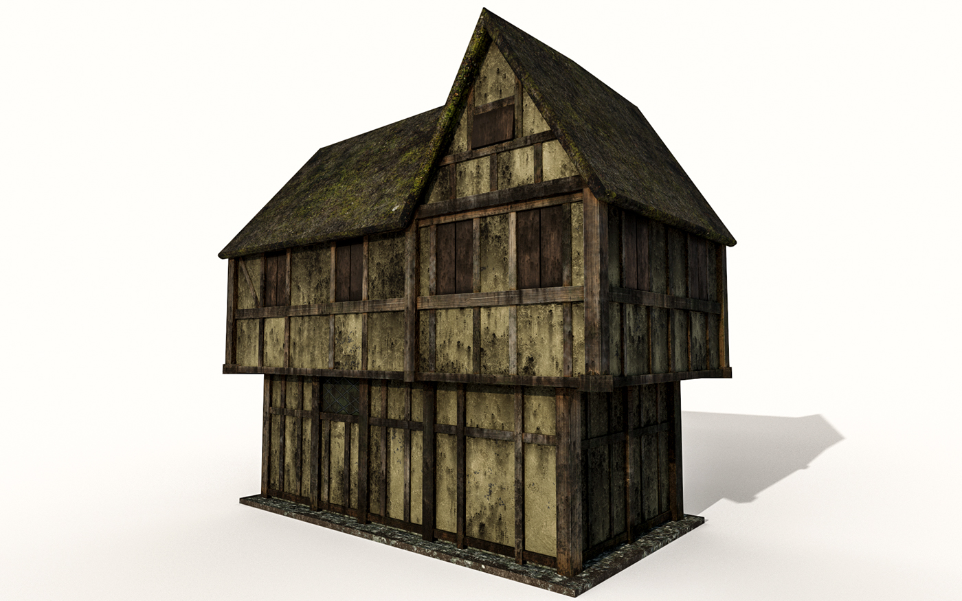 medieval house old Skyrim Connor Reynolds kingdom Game Art texturing unreal 4