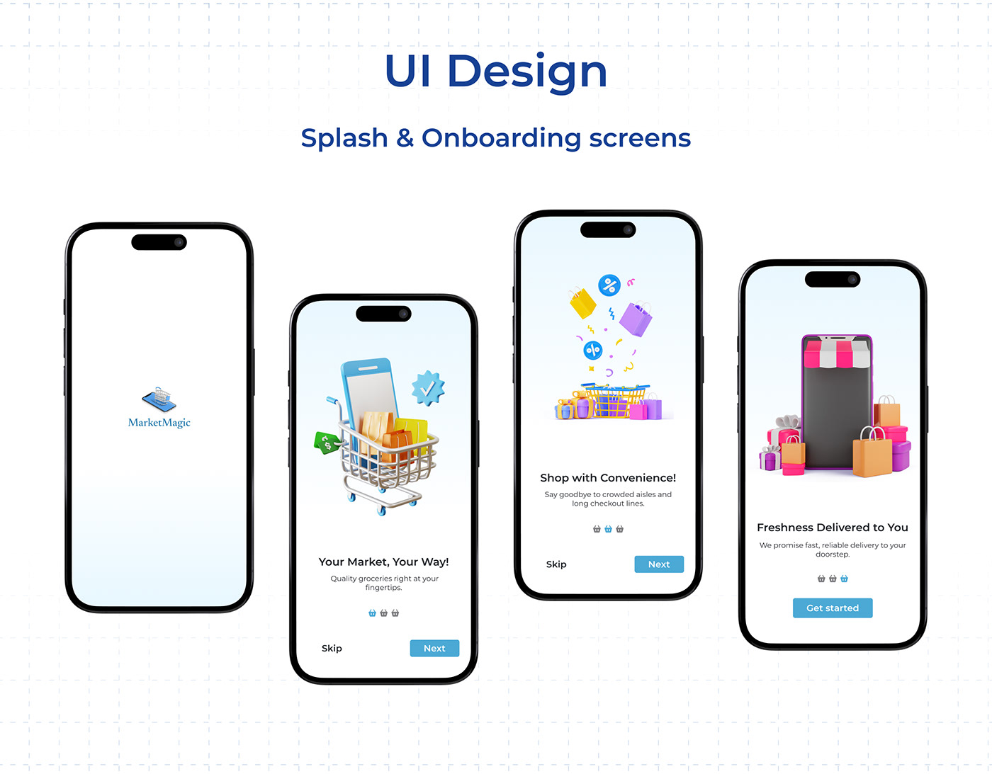 Ecommerce market app Figma Mobile app uxui design uidesign Appdesign onlinemarket