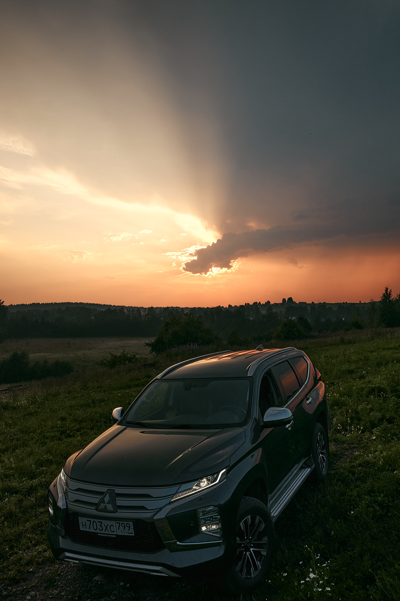 car Landscape Mitsubishi Photography  road road trip фотография реклама Automotive Photography avto