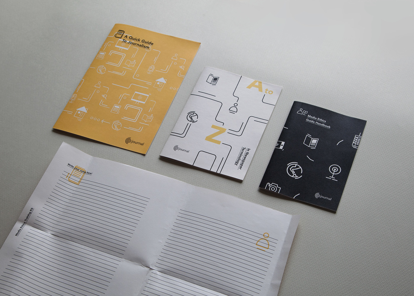 Sensationalism Beyond yellow icons newspaper design publication design UI / UX design Platform School Project final year NAFA