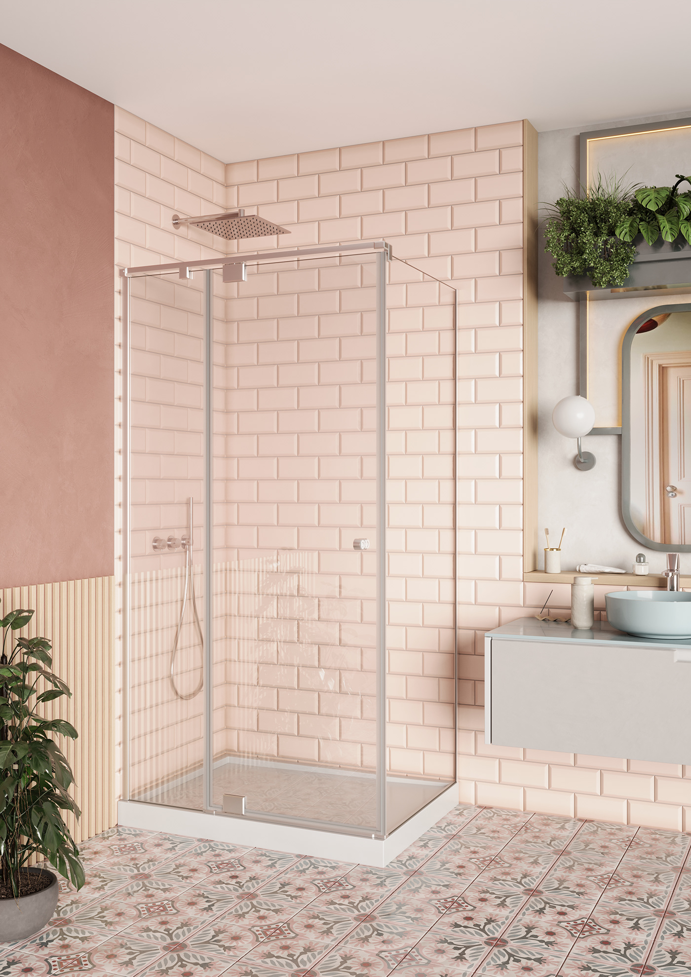 architecture Render visualization corona interior design  archviz CGI 3ds max modern Bathroom design interior