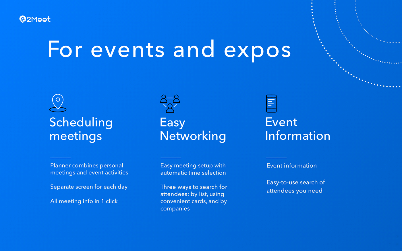 Event Design Mobile app Website Design presentation