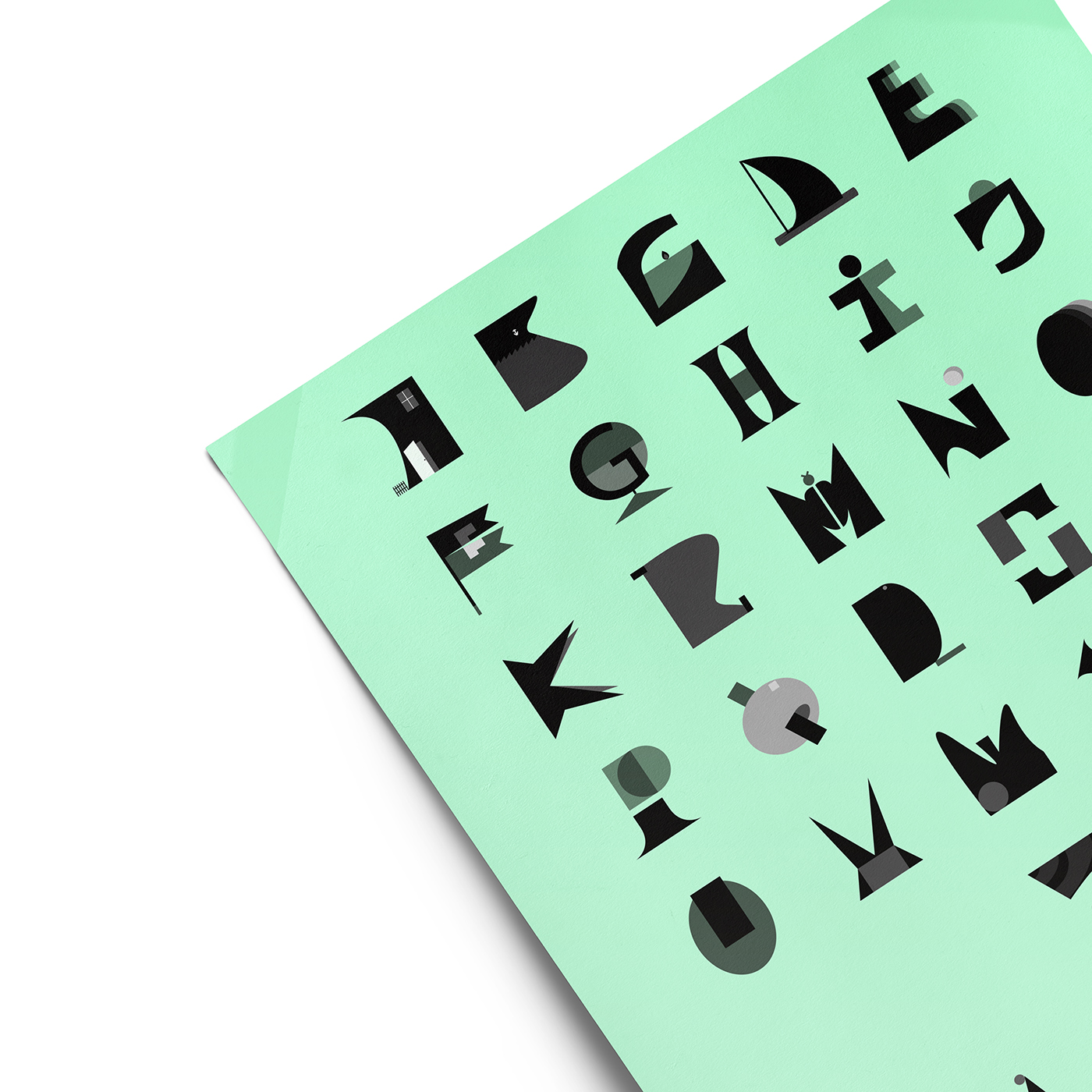 36daysoftype alphabet type digital design letter number