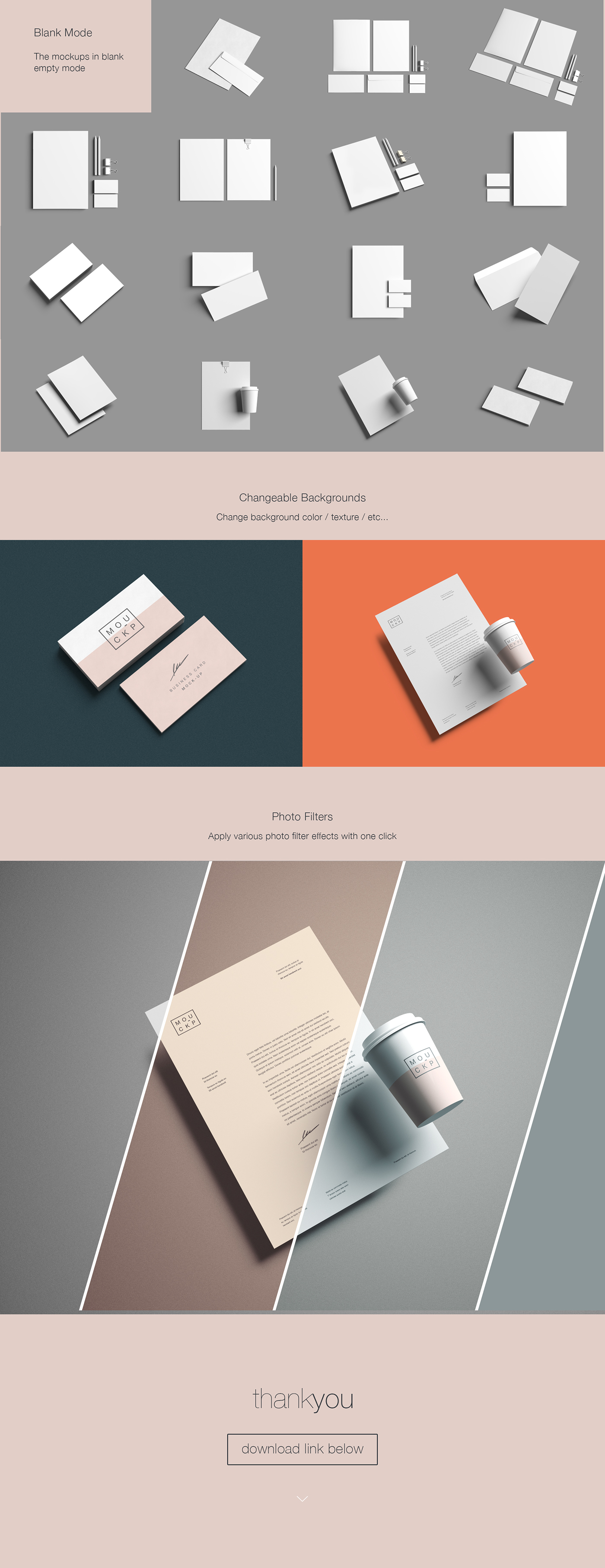 Stationery brand identity design inspiration art business card modern elegant premium free