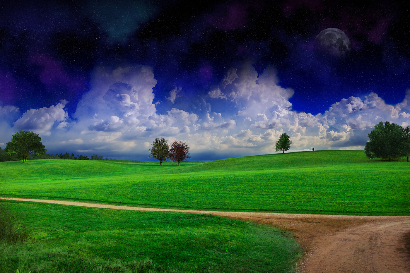 clouds Composite Digital Art  fantasy Landscape Photography 