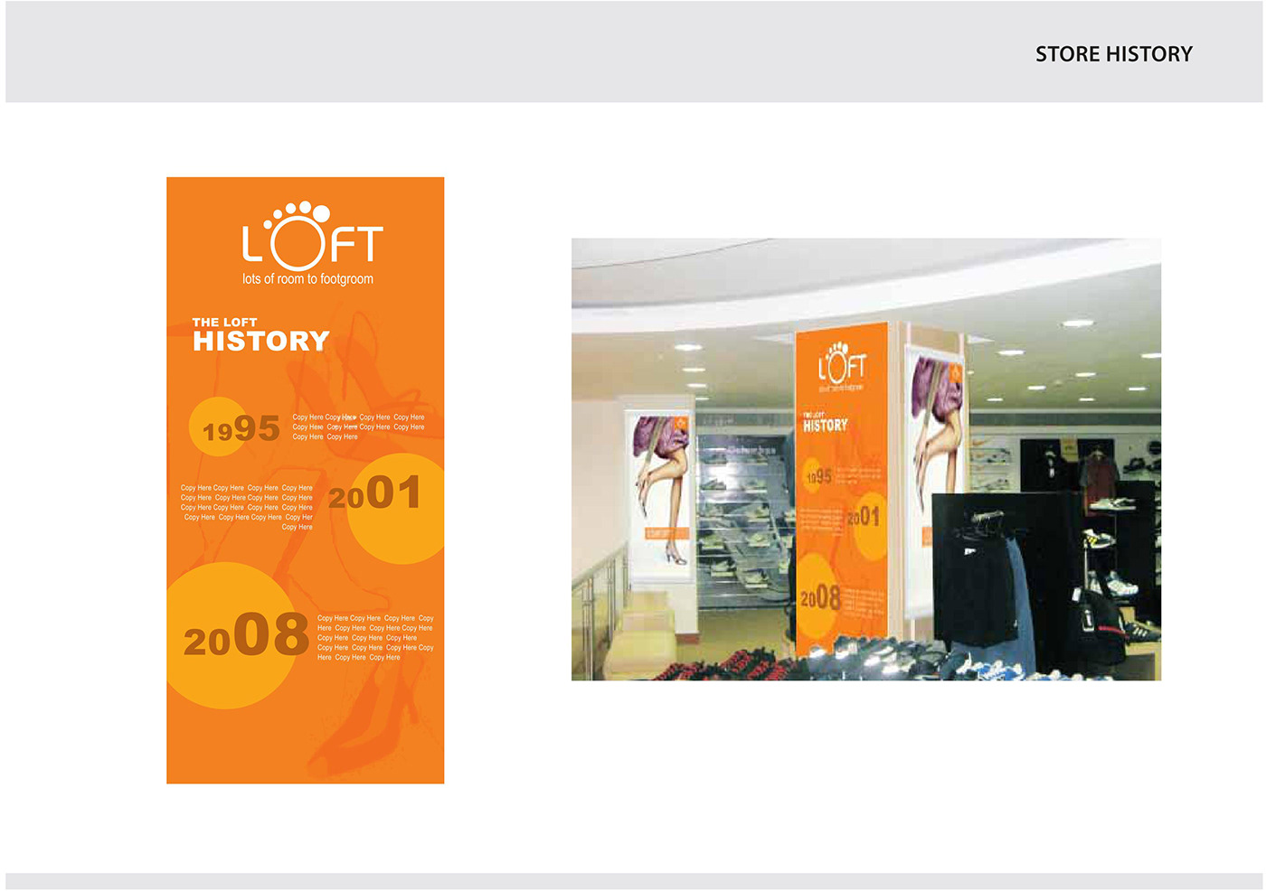 Retail design graphic design  Visual Merchandising retail graphics
