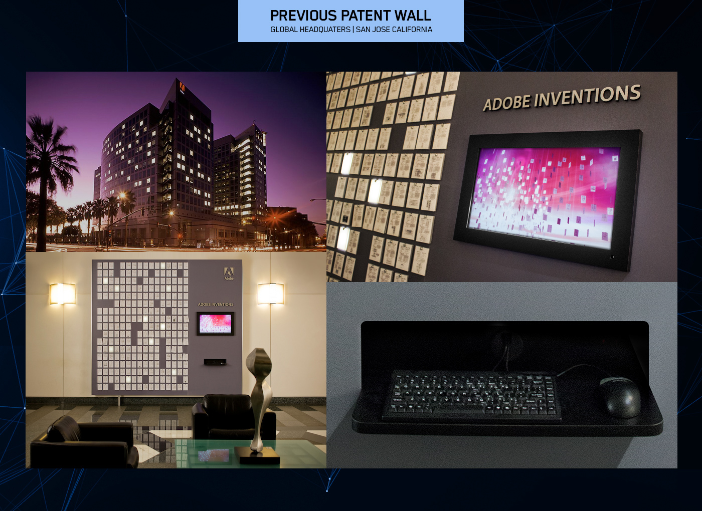 interactive design adobe san jose installation Video wall