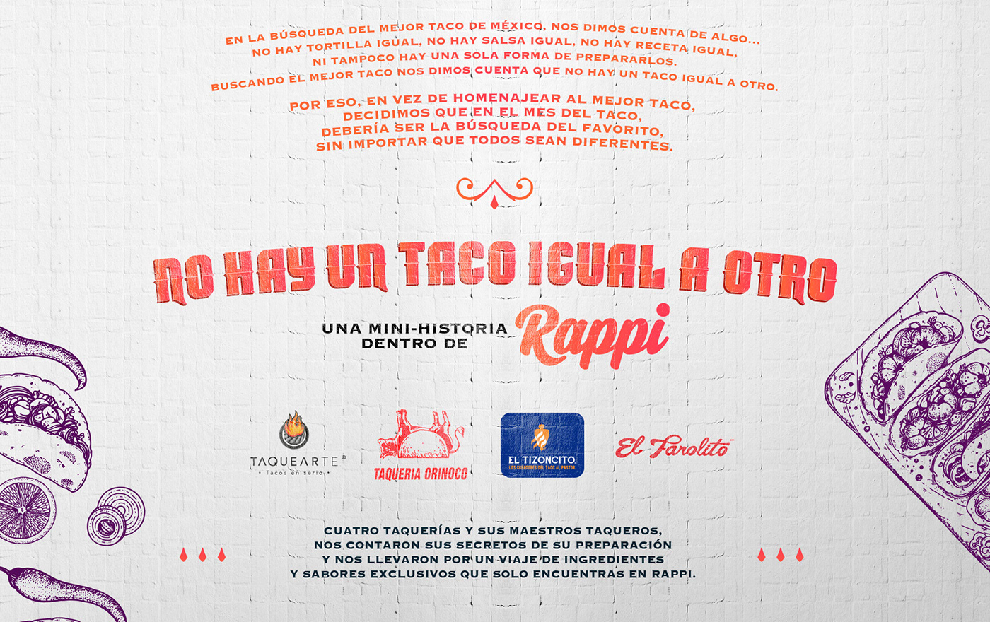 Advertising  app delivery documental food mexican rappi Socialmedia Tacos tattoo tatuaje