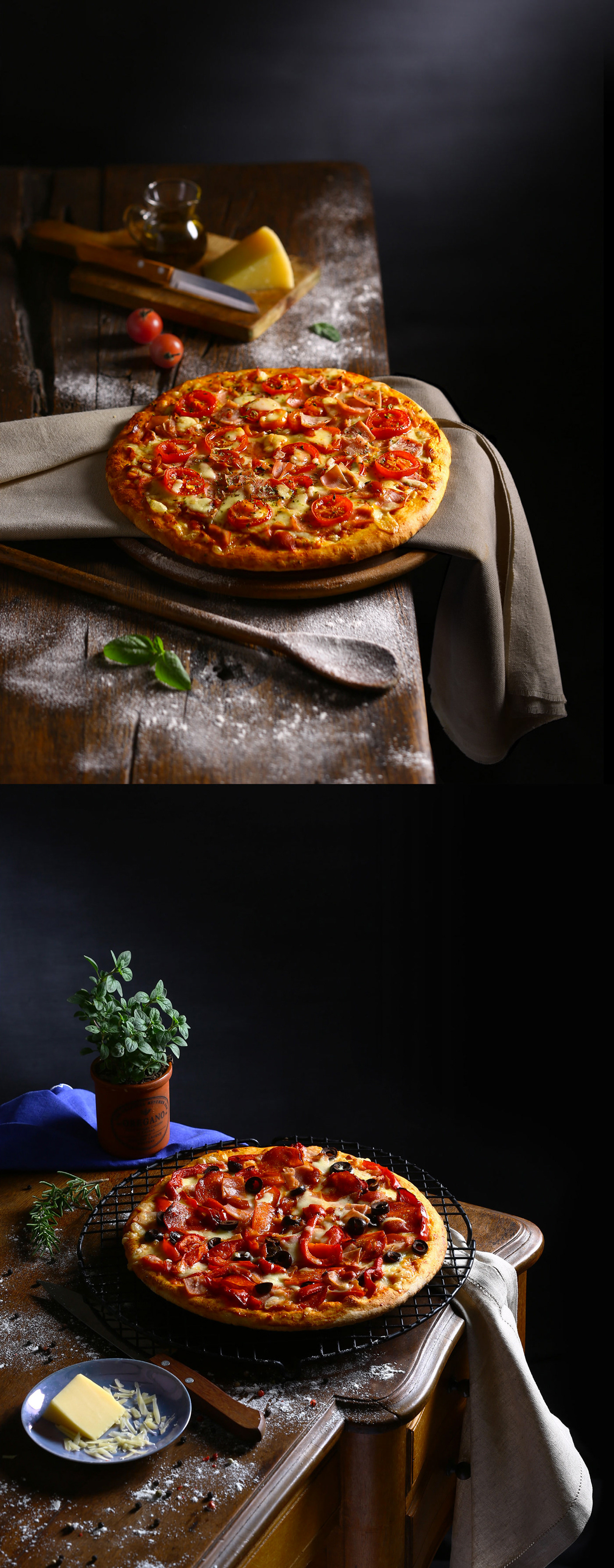 Pizza la crianza Food  Cheese pepperoni italia napolitana mediterranea food styling queso