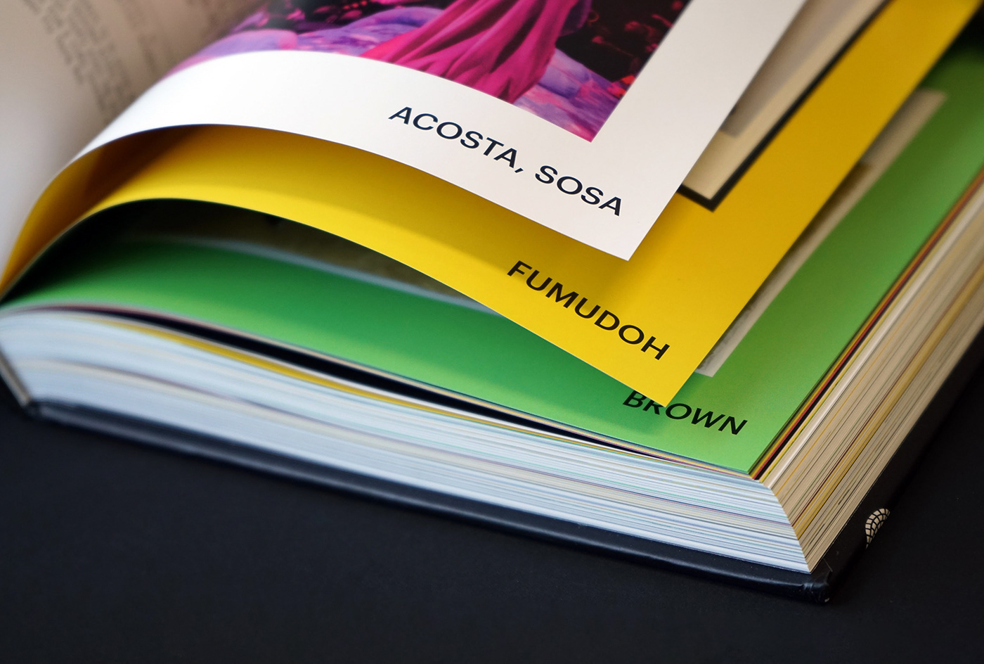 artbook black book design design editorial futures print typography  