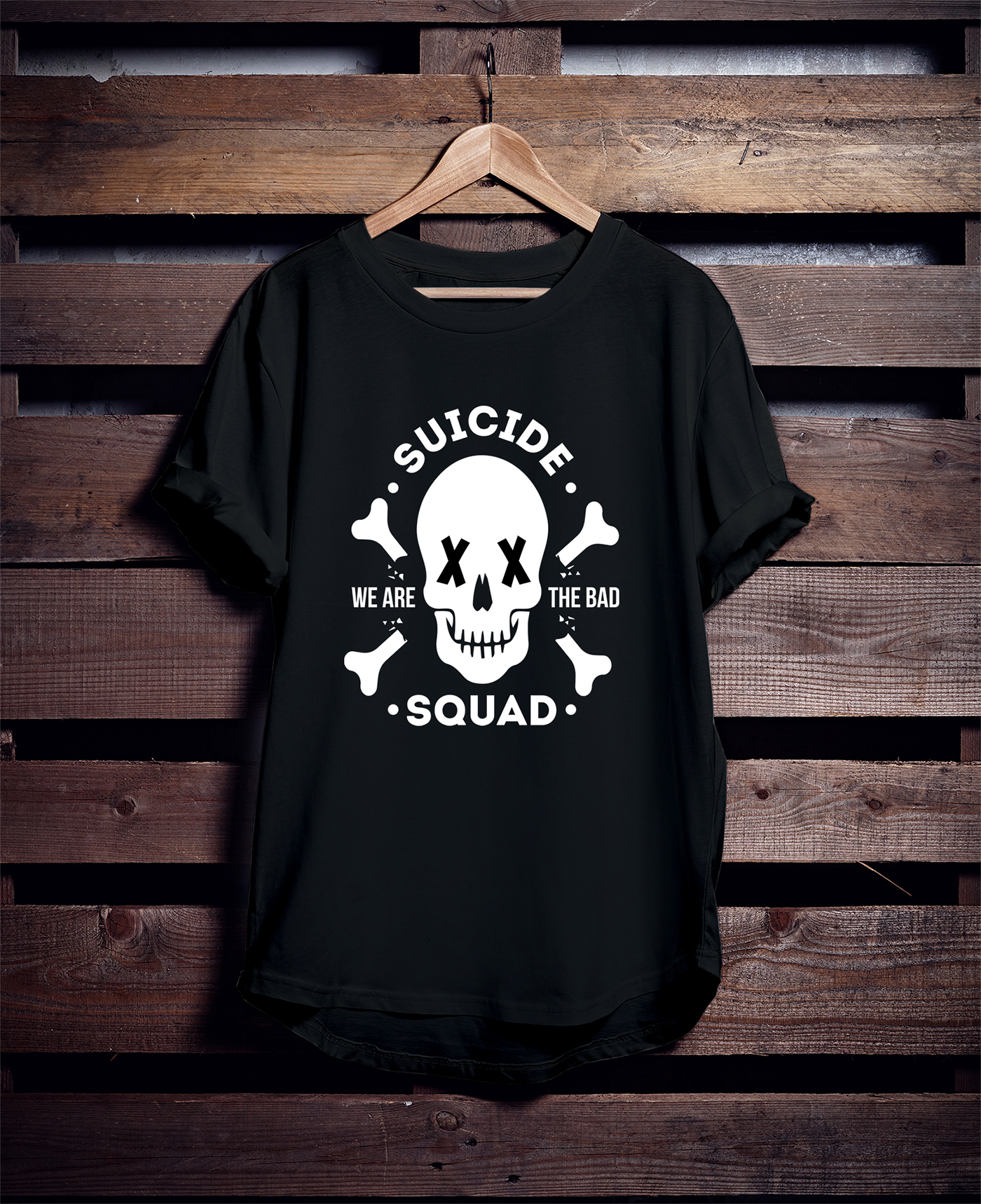 suicide squad joker batman dc Dc Comics movie hahaha joke t-shirt