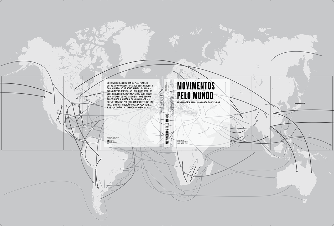 book Livro movement movimento migration migração bw black White pb preto branco infographic map