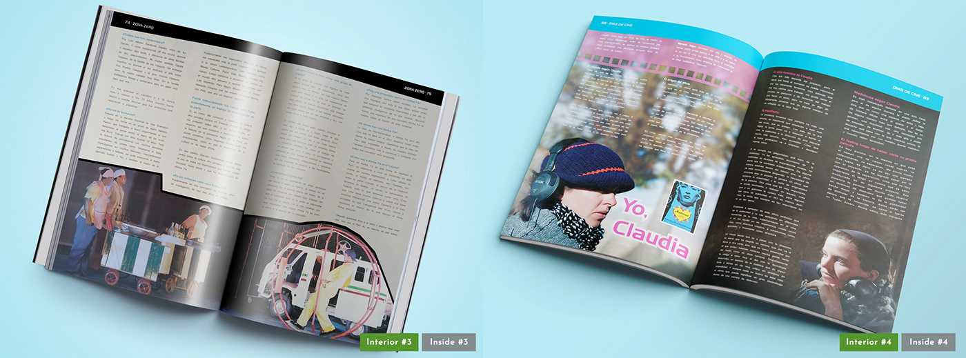 Diseño editorial planificador catalogo retoque fotográfico Avisos en revista publicidad promoción diagramación Adobe Portfolio