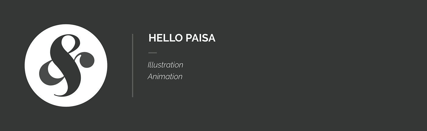 Animated Advertisment motion illustrated animation