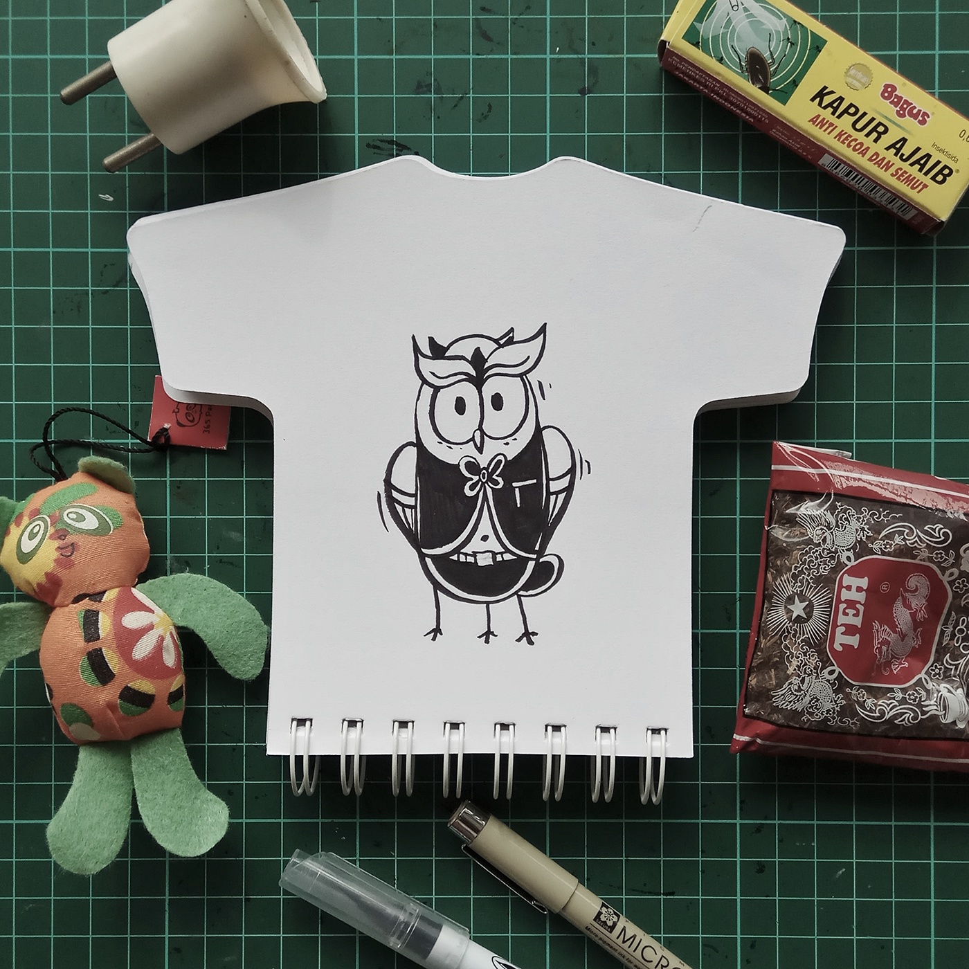 inktober inktober 2017 Drawing  challenge owl cute sketch