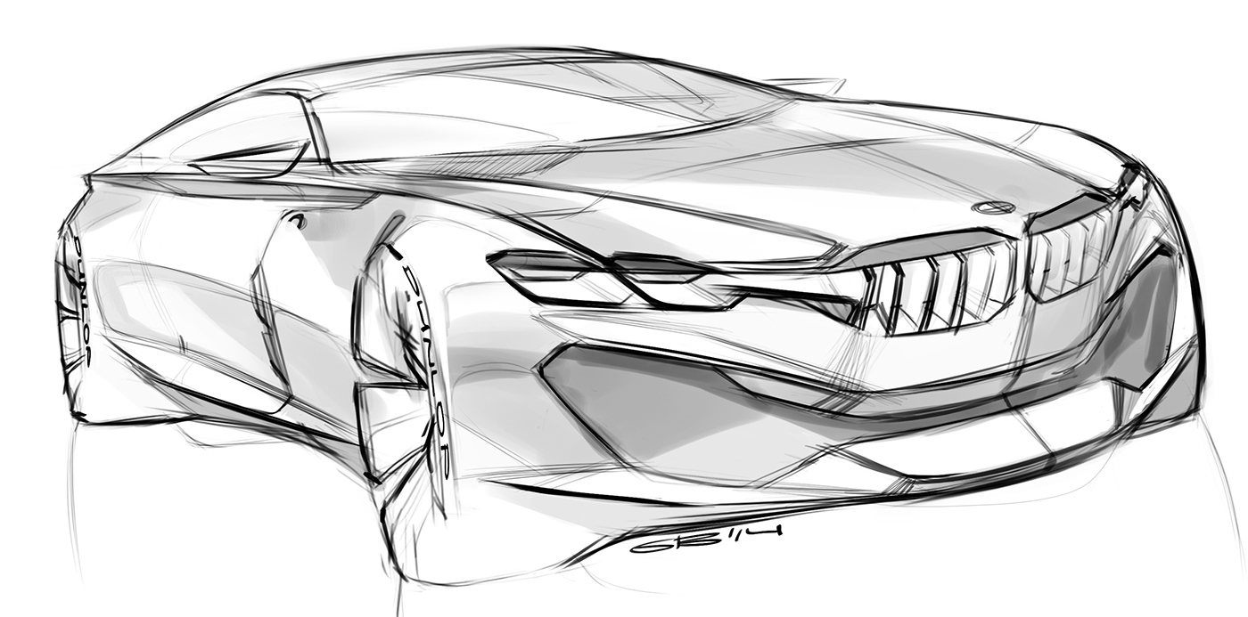 Pin by Constantin Eugen Cozma on Transportation Design Sketch  Automotive  design Cool car drawings Concept car sketch