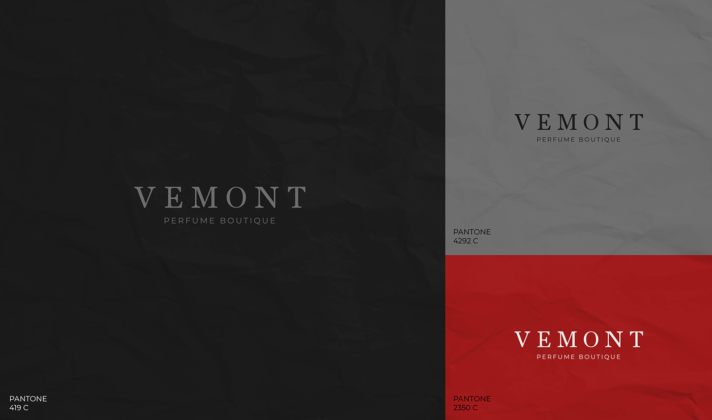 brand brand identity logo Logo Design Logotype omar laghmiche parfum perfume VEMONT