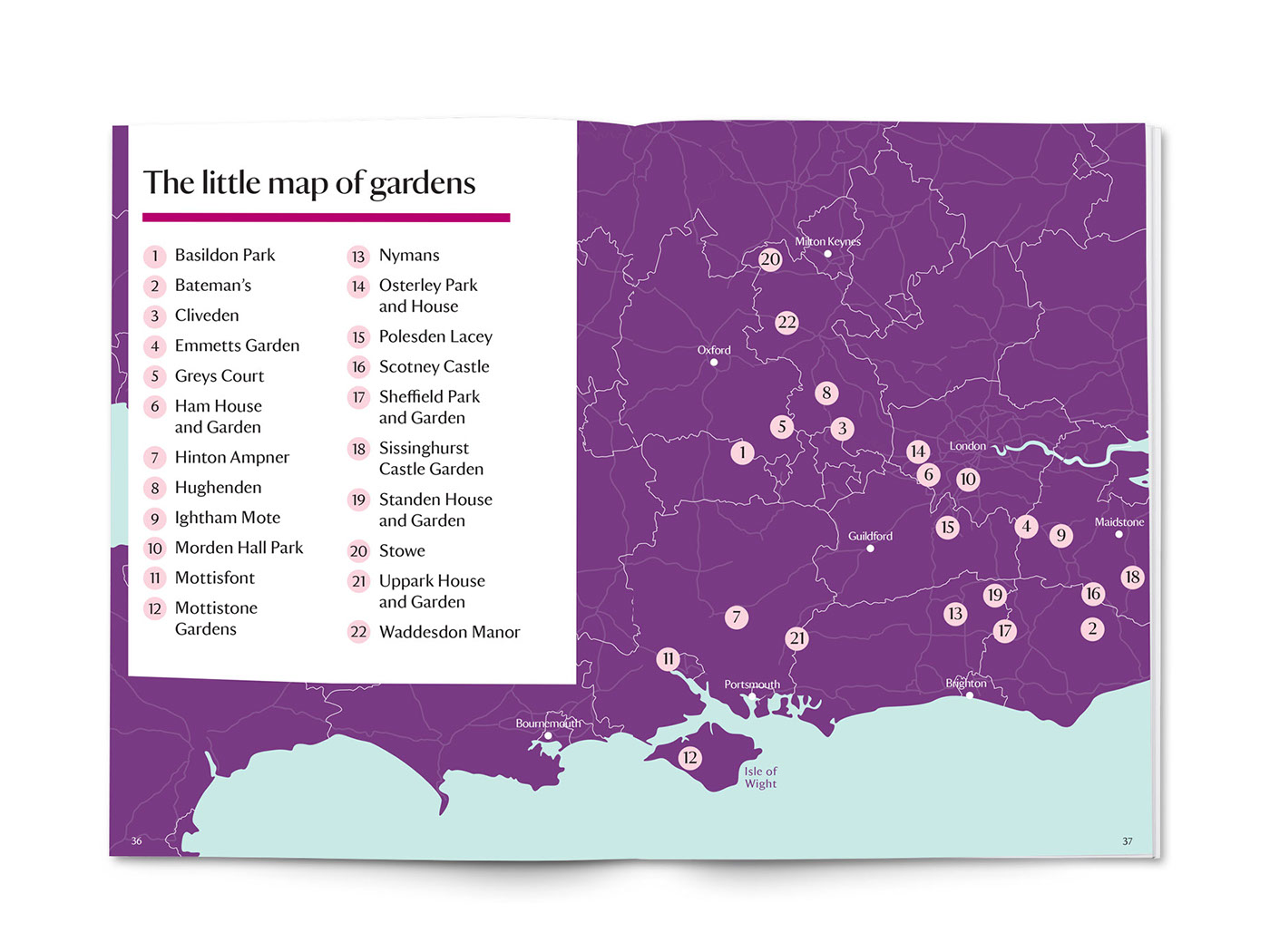 National Trust Print campaign Gardens guide