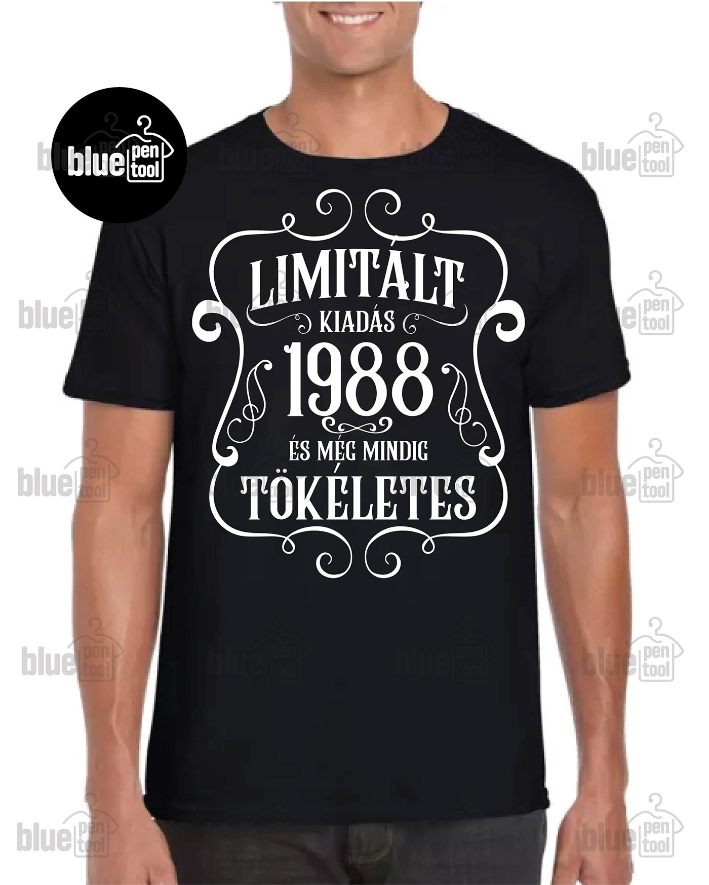 t-shirt design logo bluepentool Limitált kiadás polo születésnap születésnapi póló udvarhely