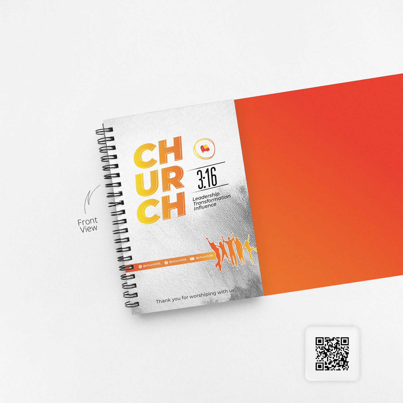 church Graphic Designer notepad stationary aniya