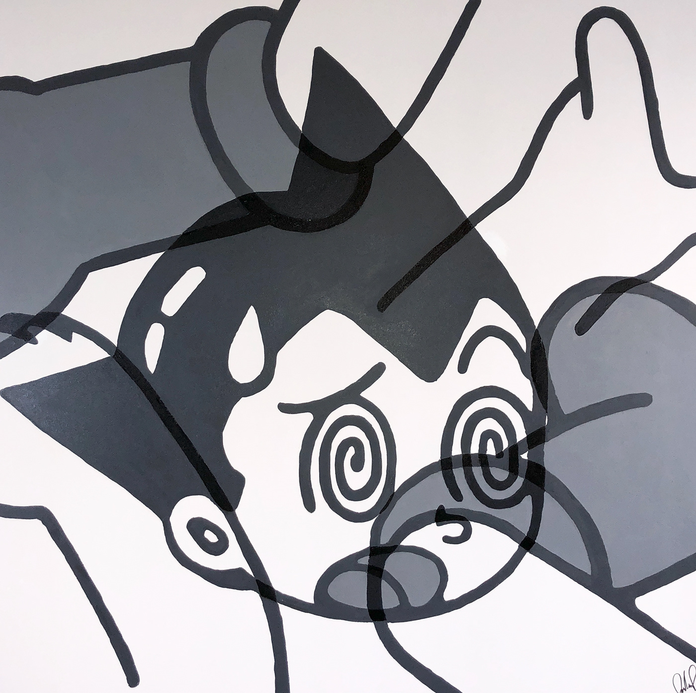 Astroboy painting   canvas popart acrylic