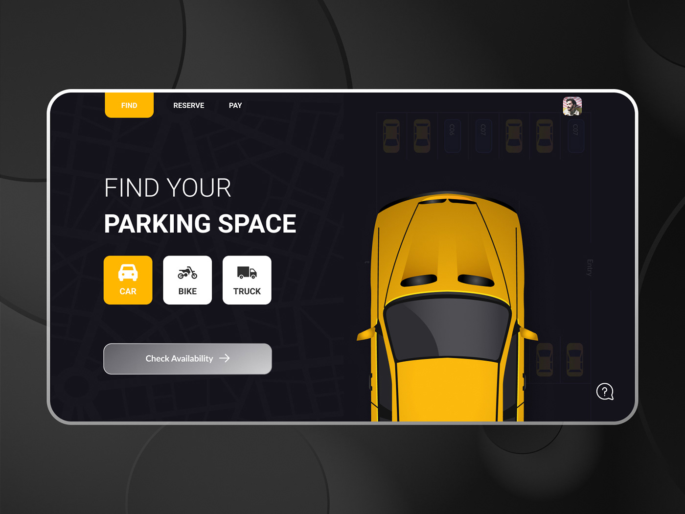 dashboard dashboard design dashboard ui dashboards parking Parking App Parking Lot Smart Parking smart parking solution UI/UX
