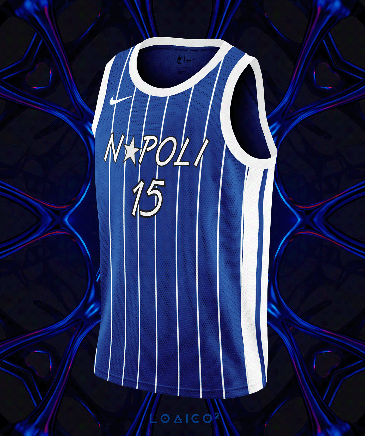 basket basketball concept creative football jersey milan NBA Serie A studio