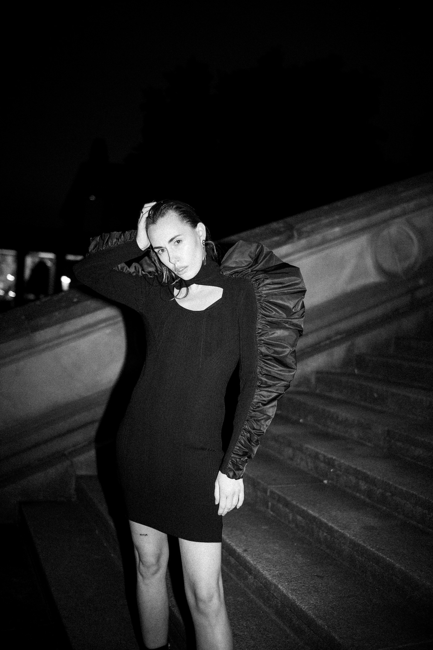 berlin bwphotography Fashion  herveleger Leica leica M model modern Museumsinsel Paris