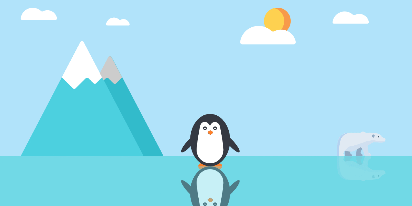 animation  penguin UI ILLUSTRATION  Fun kids