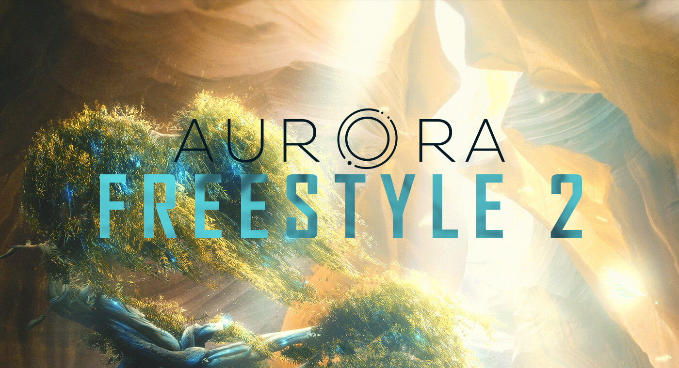 3D abstract aurora c4d fantasy ILLUSTRATION Matte Painting Scifi surreal