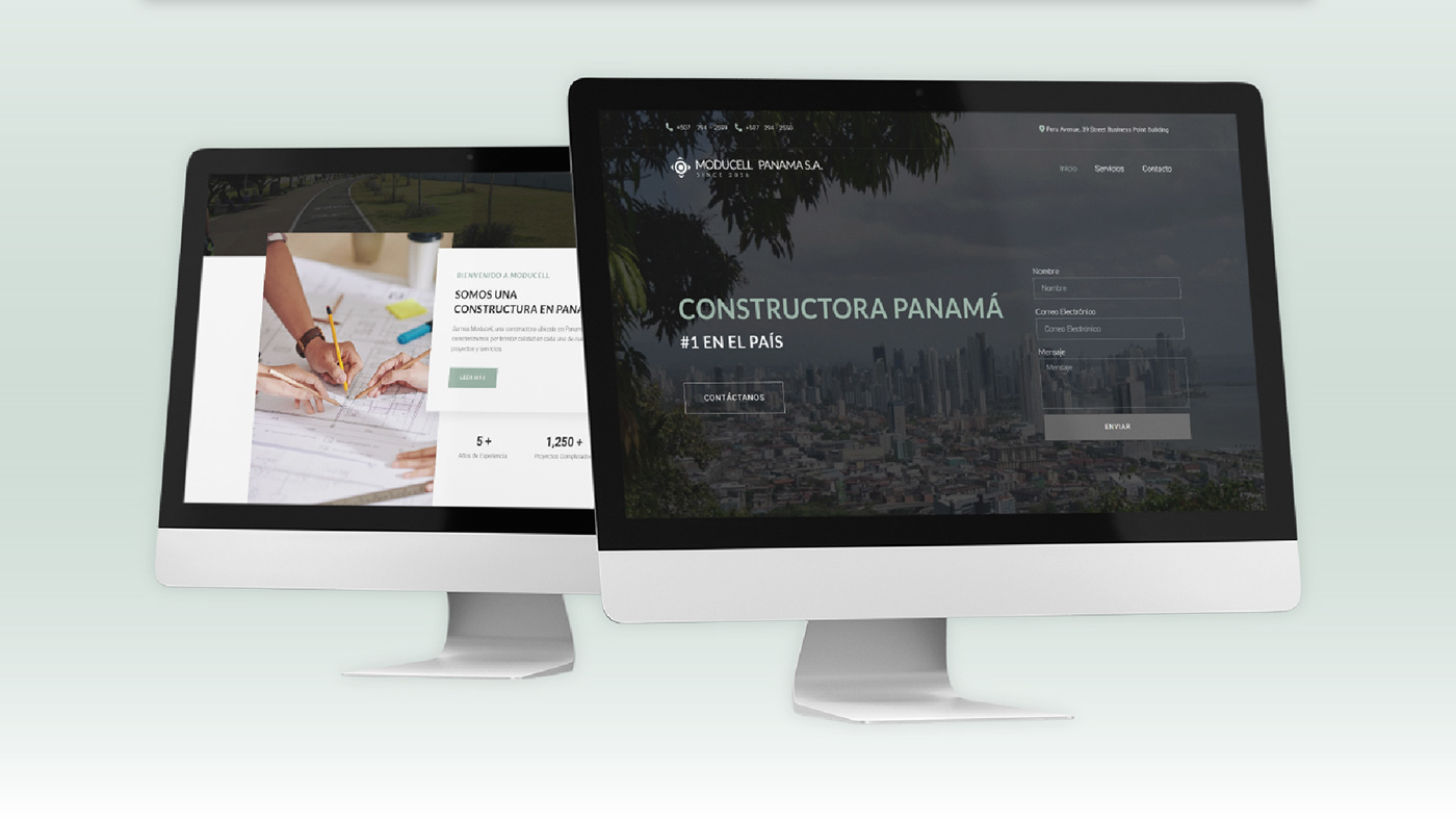 construction corporate css HTML landing page Responsive UI/UX Web Web Design  Website