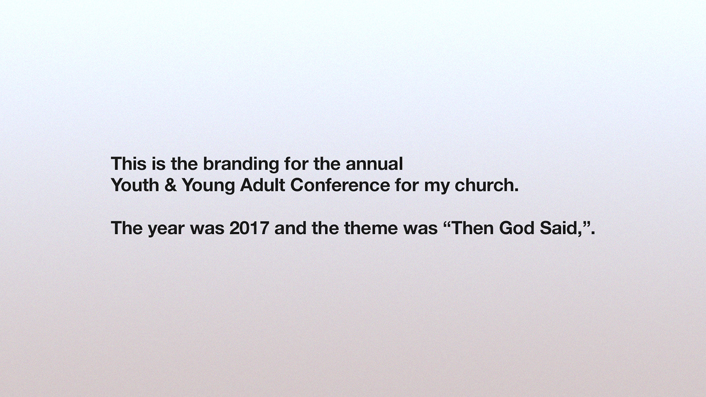banner branding  church church conference conference design Poster Design social typography  