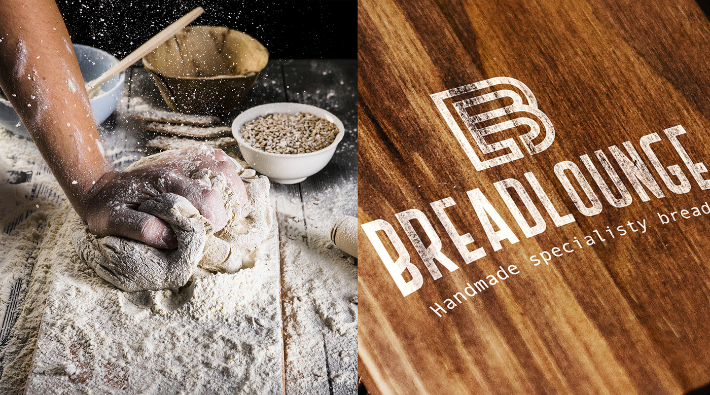 branding  brand logo design identity visual Stationery logodesign bread inspiration
